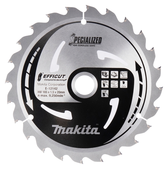 Изображение Makita EFFICUT Sägeb.165x20x24Z