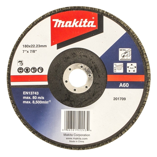 Изображение Makita Fächerschleifscheibe 125mm A40