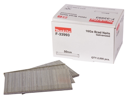 Изображение Makita Gauge Brad Nails 1,6x50mm F-33993  2000 pcs.