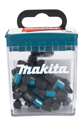 Изображение Makita MAKITA KOCÓWKA WKRTAKOWA PH2-25mm /25szt. IMPACT BLACK