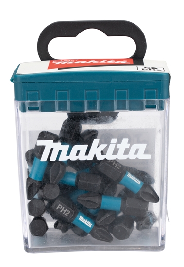 Изображение Makita MAKITA KOCÓWKA WKRTAKOWA PH2-25mm /25szt. IMPACT BLACK