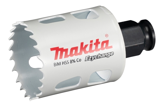Изображение Makita MAKITA OTWORNICA BIM HSS-Co 8%  41mm EZYCHANGE METAL, STAL, ALU, DREWNO, PVC