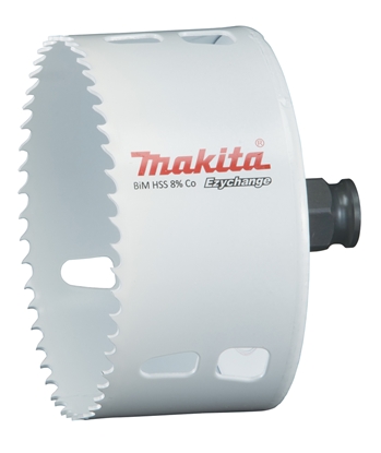 Изображение Makita MAKITA OTWORNICA BIM HSS-Co 8%  95mm EZYCHANGE METAL, STAL, ALU, DREWNO, PVC