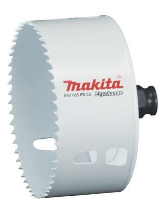 Изображение Makita MAKITA OTWORNICA BIM HSS-Co 8% 102mm EZYCHANGE METAL, STAL, ALU, DREWNO, PVC