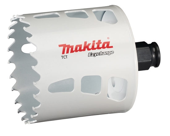 Изображение Makita MAKITA OTWORNICA UNIWERSALNA TCT  70mm EZYCHANGE UNIWERSALNA