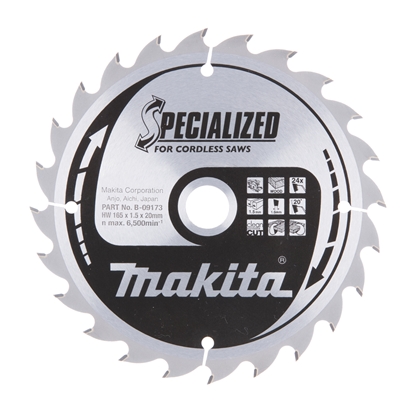 Изображение Makita MAKITA PIA TARCZOWA 165x20x24z /5szt. MB-09173-5