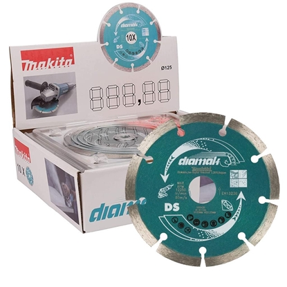 Picture of Dimanta griešanas disks Makita D-61139; 125 mm; 10 gab.