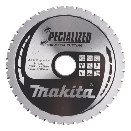 Изображение Makita PIA TARCZOWA 185 x 30 x 38-ZBÓW DO GRUBYCH BLACH