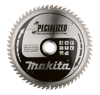 Изображение Makita SPECIALIZED Sägeblatt 165x20x60Z