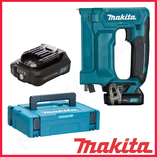 Изображение Makita Zszywacz 10,8V 1x2,0Ah LI-ION (ST113DWAJ)