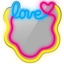 Attēls no Manta MASNL131MT  Style Neon Lights LOVE LED Neon Mirror