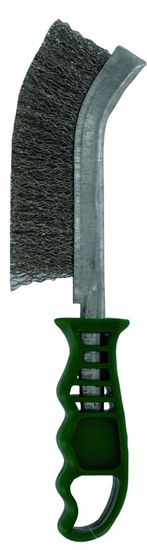 Изображение Manuāla metāla birste Tivoly Ergonomic Convex; 0,3 mm