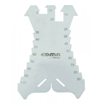 Picture of Marķēšanas plāksne / griezējs EDMA 036155; 5-100 mm