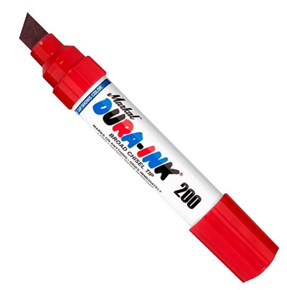 Picture of Marķieris Markal DURA-INK 200; 9,5-16 mm; sarkanā krāsā