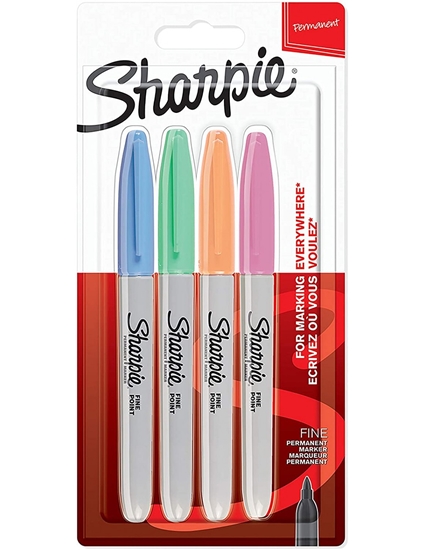 Изображение Marķieru komplekts Sharpie Fine; 4 gab.