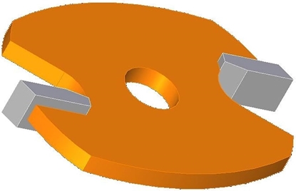 Изображение Maršrutētāja bitu piederums CMT 822.014.11; D=38,1 mm