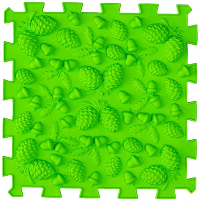 Picture of Masāžas ortopēdiskais paklājiņš "Puzzle Mix" Acorns 1 modulis