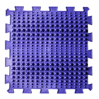 Picture of Masāžas ortopēdiskais paklājiņš "Puzzle Mix" Pyramids 1 modulis