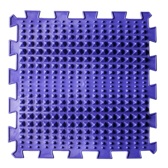 Picture of Masāžas ortopēdiskais paklājiņš "Puzzle Mix" Pyramids 1 modulis