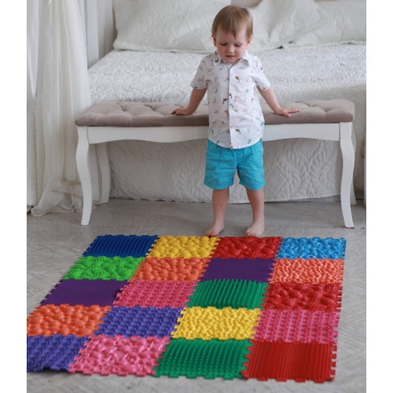 Picture of Masāžas ortopēdiskais paklājiņš Ortek "Puzzle Mega Mix" 20 moduļi