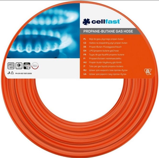 Picture of Mājsaimniecības gāzes šļūtene Cellfast 20-680; 9 mm; 60 m