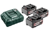 Picture of Metabo Komplet akumulator 18V Li-Ion 4Ah 3szt + adowarka (685049000)