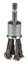 Attēls no Metāla birste Makita D-76744; 1/4''; 19 mm
