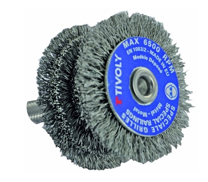 Изображение Metāla birste Tivoly XT202520140; 60 mm