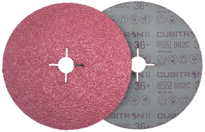 Attēls no Metāla slīpēšanas disks 3M Cubitron II 982C; 125 mm; P80