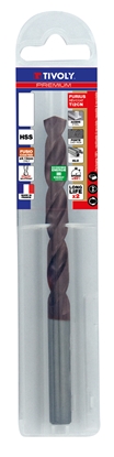 Attēls no Metāla urbis Tivoly FURIUS; HSS; DIN 338; 10x133 mm