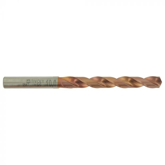 Picture of Metal drill bit FURIUS 8.5mm, Ti2CN FUSIO, HSS Fully Ground. Split point angle 135°