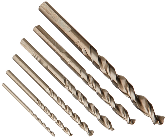 Изображение Metāla urbju komplekts DeWalt DT4956-QZ; 2-8 mm; 6 gab.