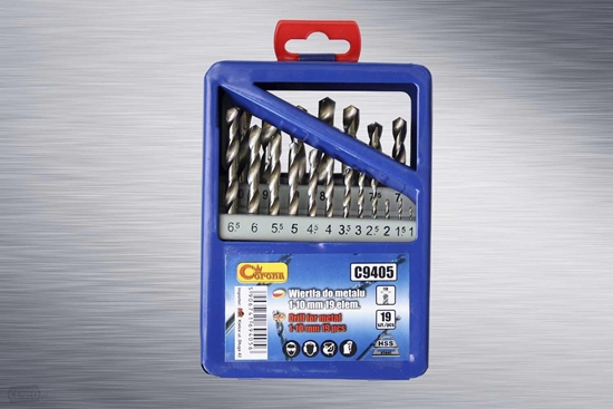 Picture of Metāla urbju komplekts Richmann C9405; 1-10 mm; 19 gab.