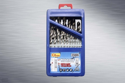 Picture of Metāla urbju komplekts Richmann C9406; 1-13 mm; 25 gab.