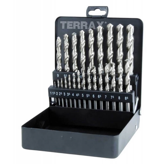 Изображение Metāla urbju komplekts RUKO A214215; 1-13 mm; 25 gab.