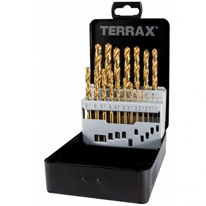 Изображение Metāla urbju komplekts RUKO A250214T; 1-10 mm; 19 gab.