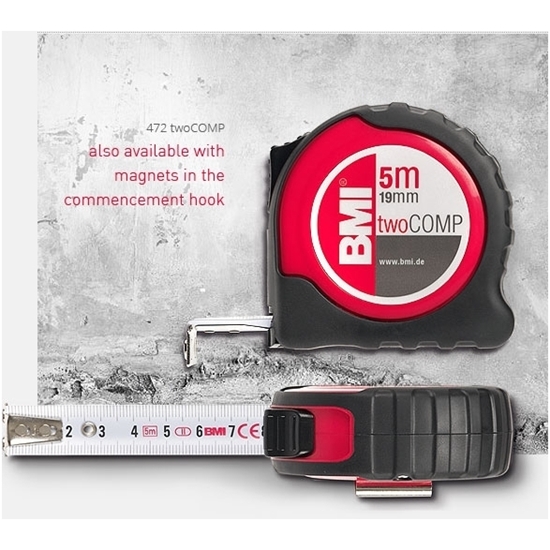 Picture of Mērlente BMI twoCOMP B472541021/25; 5 m