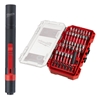 Picture of MILWAUKEE SET OF 38 IMPACT BITS + FLASHLIGHT