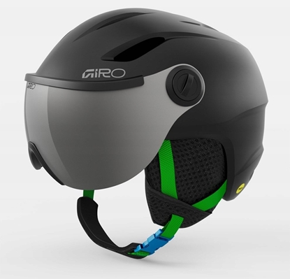 Picture of MIVIDA Kask zimowy juniorski GIRO BUZZ MIPS matte black party blocks roz. S (52-55.5 cm)