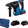 Picture of Motowiertarka Bosch BOSCH MOTOWIERTARKA Z OPCJ KUCIA 18V 2,4J 2x5,0Ah GBH 187-LI