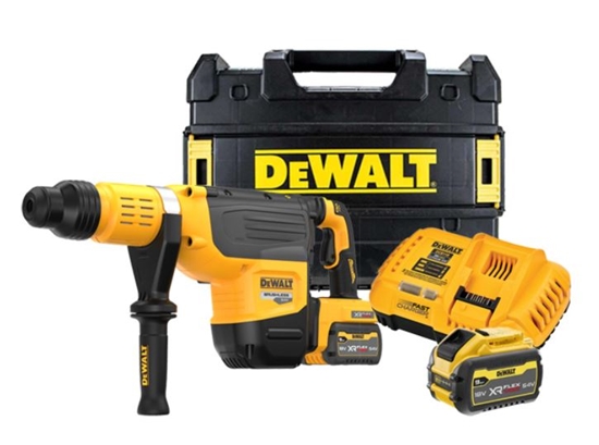 Изображение Perforators DeWalt XR DCH735X2; 13,3 J; SDS-max; 54 V; 2x9,0 Ah akum.