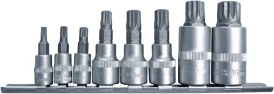 Изображение Muciņu ar uzgaļiem komplekts Condor Werkzeug C1109; 8 gab.