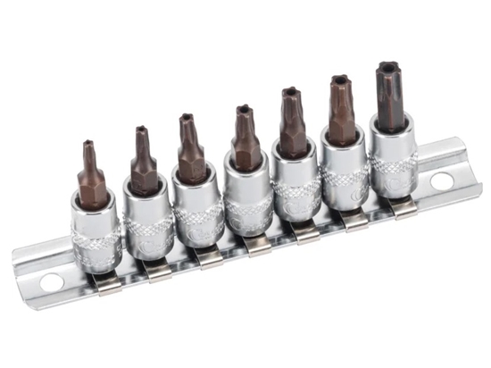 Изображение Muciņu ar uzgaļiem komplekts Condor Werkzeug C24006; 1/4''; 6 gab.