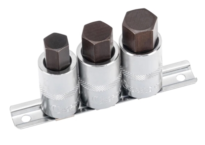 Изображение Muciņu ar uzgaļiem komplekts Condor Werkzeug C28012; 1/2''; 14-19 mm; 3 gab.