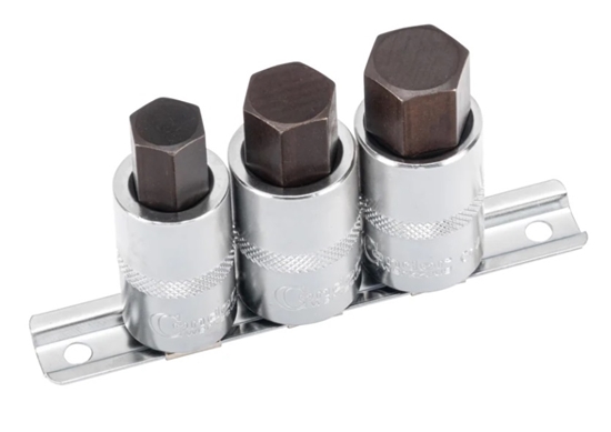 Изображение Muciņu ar uzgaļiem komplekts Condor Werkzeug C28012; 1/2''; 14-19 mm; 3 gab.