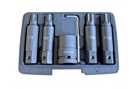 Picture of Muciņu ar uzgaļiem komplekts Ellient Tools SW1013; 3/4''; 6 gab.