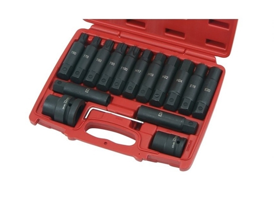 Picture of Muciņu ar uzgaļiem komplekts Ellient Tools SW1016; 16 gab.