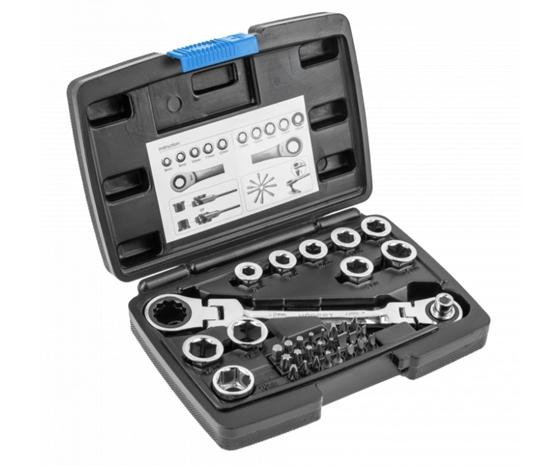 Picture of Muciņu ar uzgaļiem komplekts Hogert HT1R491; 36 gab.