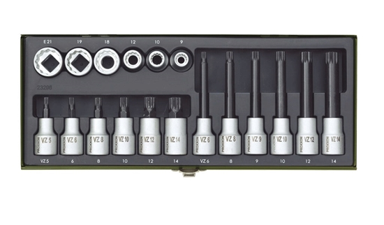 Picture of Muciņu ar uzgaļiem komplekts Proxxon; 18 gab.