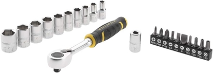 Изображение Muciņu ar uzgaļiem komplekts Stanley FMMT82679-0; 1/4''; 22 gab.